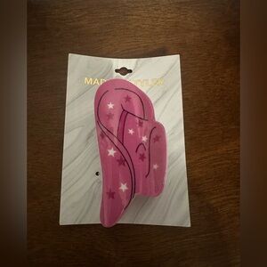 Madison Taylor pink cowgirl hat hair clips new hair claw hair clip